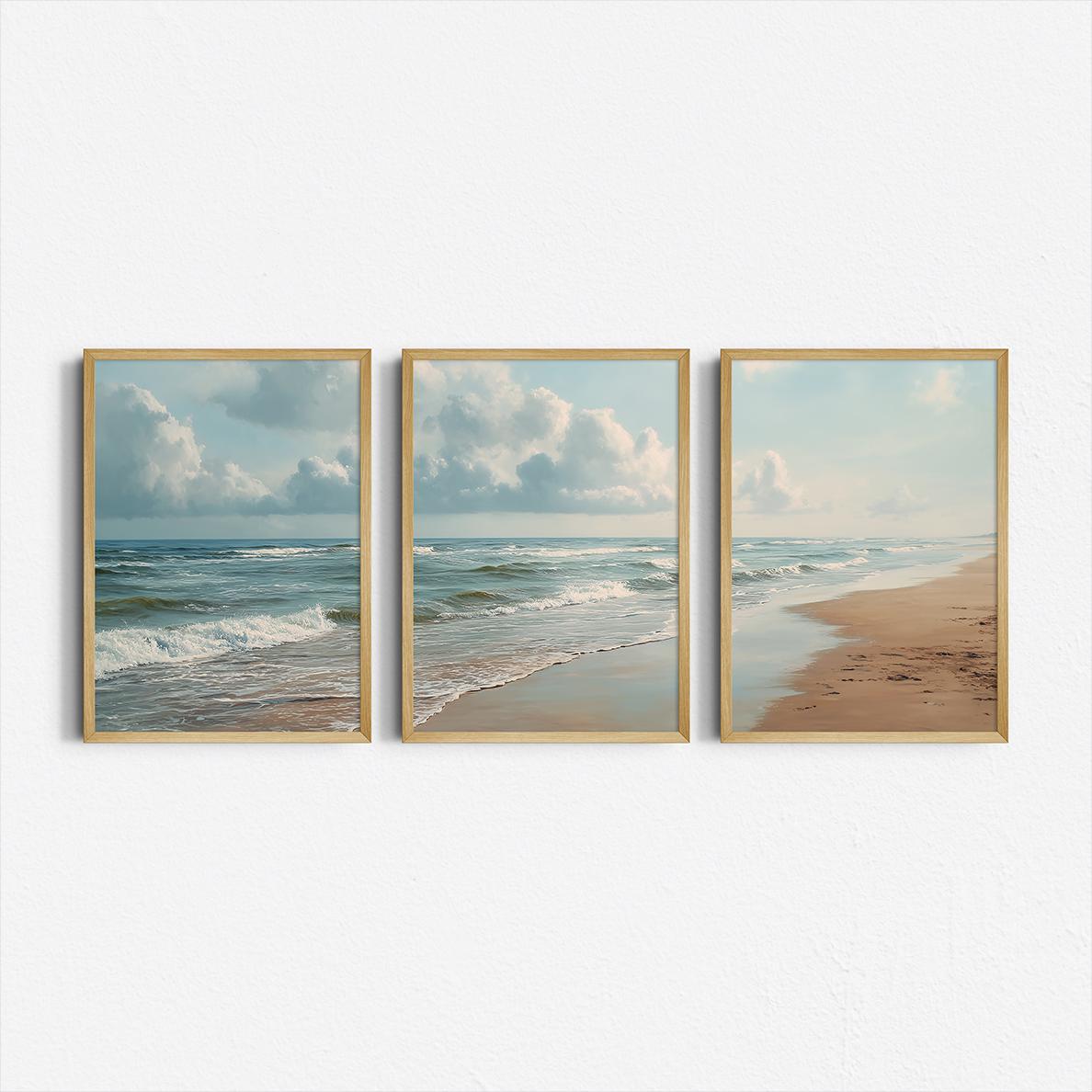مجموعة من 3 لوحات فنية ثلاثية  - مراجعة Picture Frame وسعره