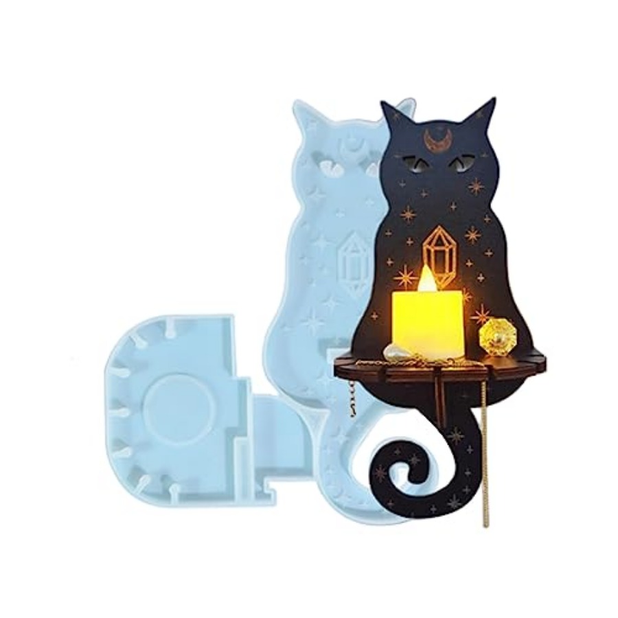 قوالب سيليكون للراتنج، قوالب س - مراجعة Candle Holder Decor وسعره