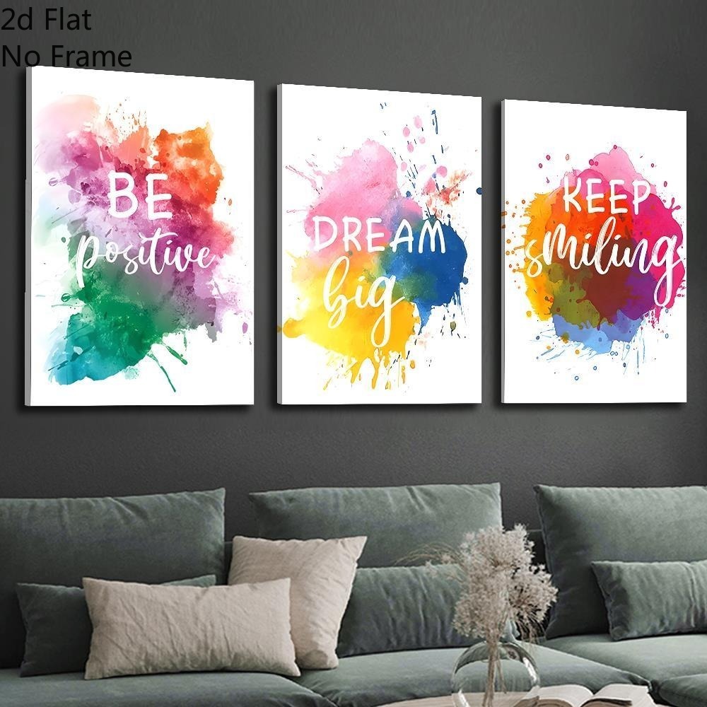 (بدون إطار 3 قطع) - لوحة فنية - مراجعة Abstract Canvas Set وسعره