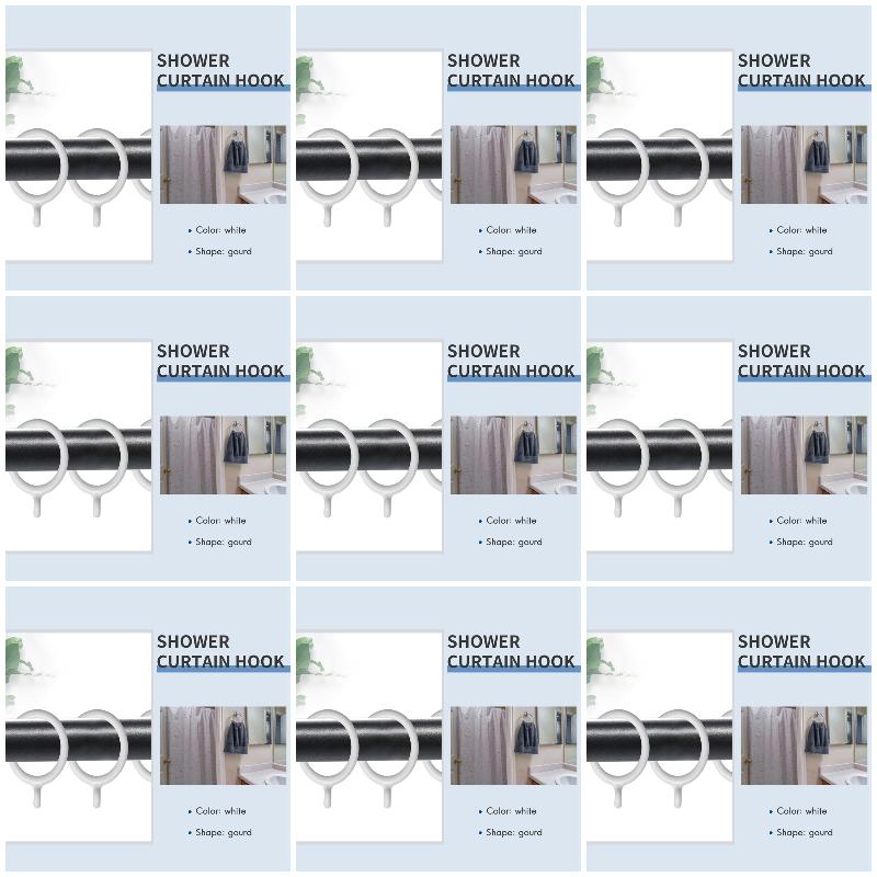 9 عبوات × (20 حلقة بلاستيكية ب - مراجعة Curtain Curtain وسعره
