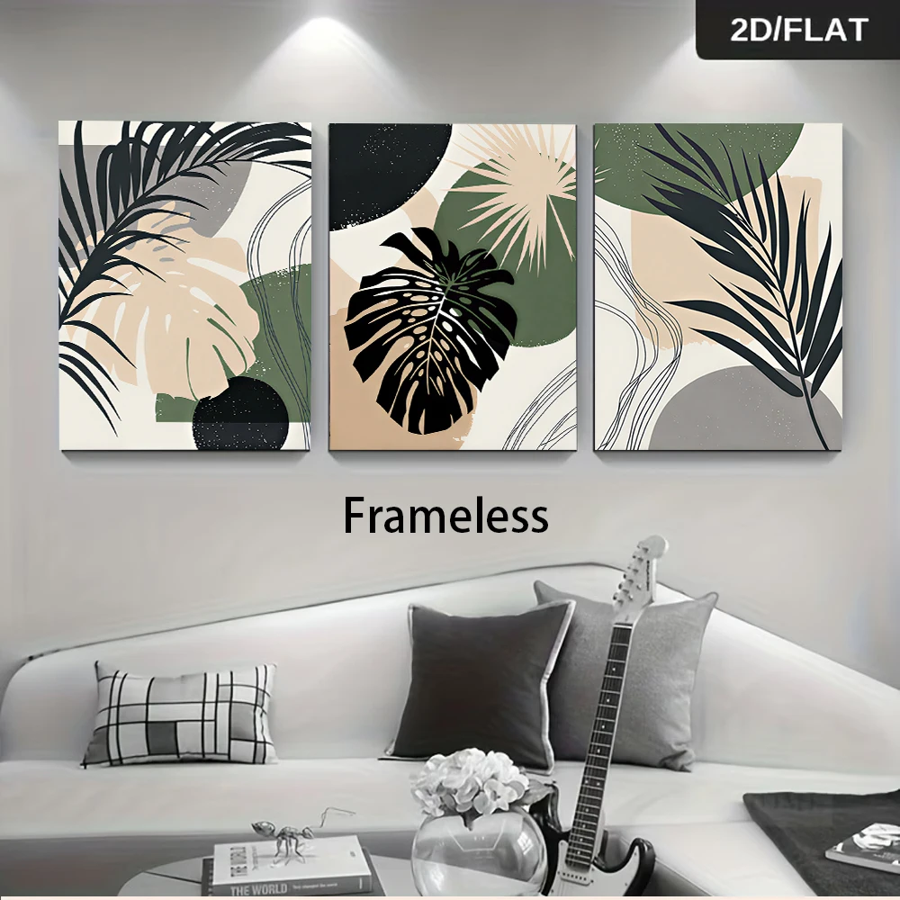 مجموعة من ثلاث لوحات قماشية بد - مراجعة Abstract Canvas Set وسعره