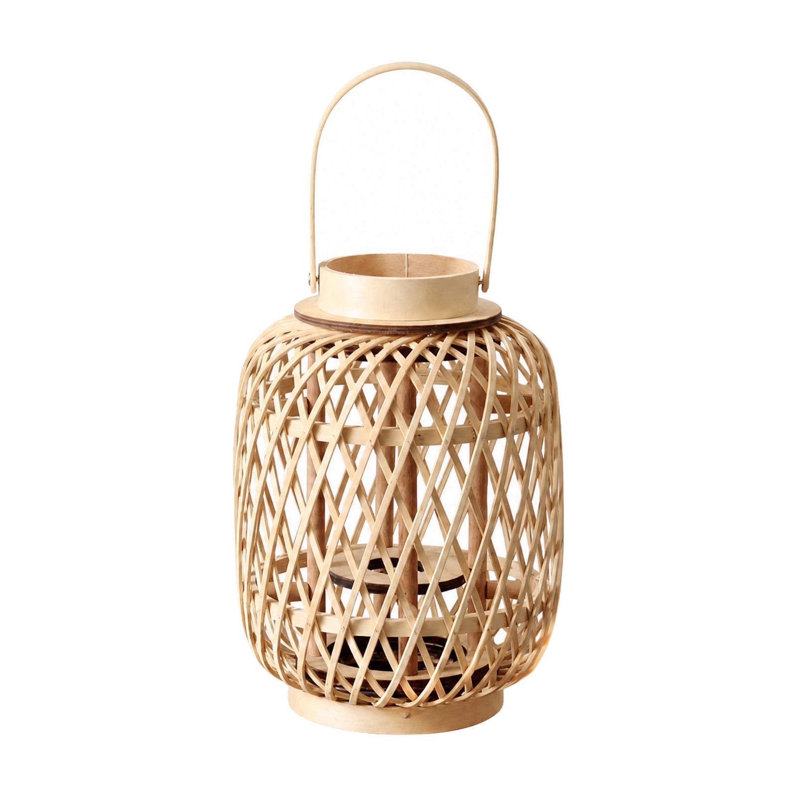 حامل فانوس شموع من الخيزران، م - مراجعة Candle Holder Decor وسعره